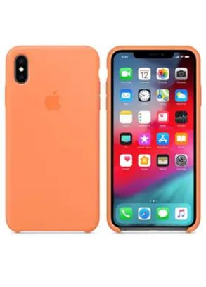 Чехол  Silicone Case iphone XS MAX papaya - фото 1