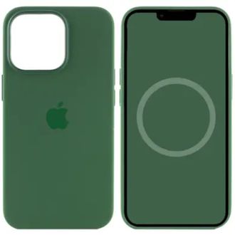 Чохол silicone Case with MagSafe 13 Clover - фото 1