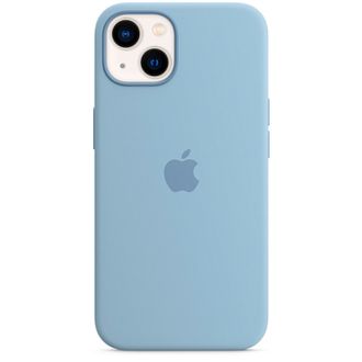 Чохол silicone Case with magsafe 13 Pro Blue Fog - фото 1
