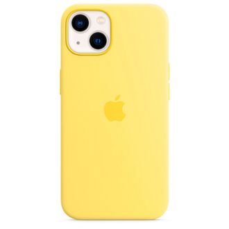 Чохол silicone Case with magsafe 13 Pro Lemon Zest - фото 1