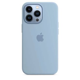 Чохол silicone Case with magsafe 13 Pro Max Blue Fog - фото 1