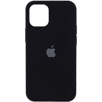 Чохол silicone Case with magsafe iphone 14 Pro Midnight (Black) - фото 1