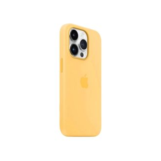 Чехол Silicone Case with MagSafe iPhone 14 Pro Sun Glow - фото 2