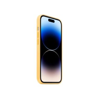 Чехол Silicone Case with MagSafe iPhone 14 Pro Sun Glow - фото 3