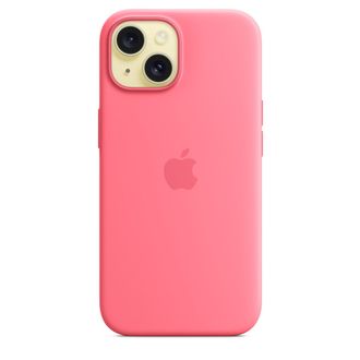 Чохол Silicone Case with MagSafe iPhone 15 Pink - фото 2