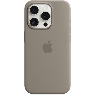 Чохол Silicone Case with MagSafe iPhone 15 Pro Clay - фото 1