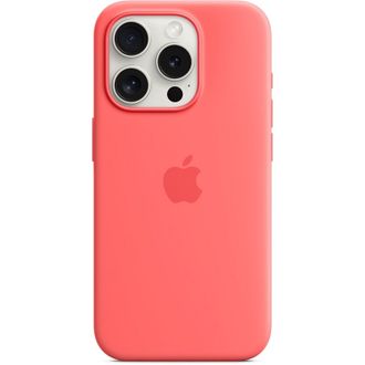 Чохол Silicone Case with MagSafe iPhone 15 Pro Guava - фото 1