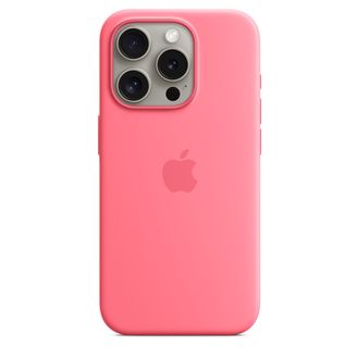 Чохол Silicone Case with MagSafe iPhone 15 Pro Pink - фото 1