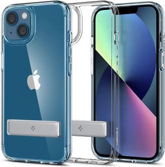 Чехол Spigen для iPhone 13 — Ultra Hybrid S, Crystal Clear ACS03531 - фото 1