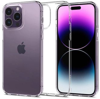 Чохол Spigen для iPhone 14 Pro Max - Liquid Crystal, Crystal Clear - фото 1