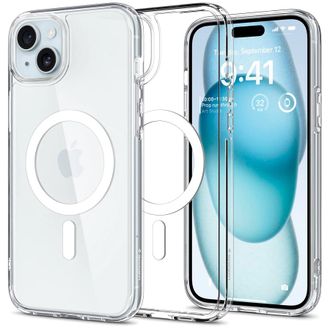 Чохол Spigen для iPhone 15 - Ultra Hybrid MagSafe, White (ACS06802) - фото 1