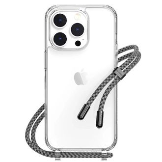 Чехол SwitchEasy Play Lanyard Shockproof Clear Case for iPhone 14 Pro 6.1", Elegant - фото 1