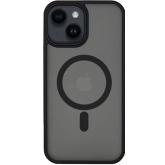 Чохол TPU+PC Metal Buttons with MagSafe 14 (6.1") - black - фото 1 Чохол TPU+PC Metal Buttons with MagSafe 14 (6.1") - black - фото 1