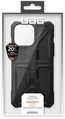 Чохол UAG для Apple iPhone 14 Pro Max Monarch, Black (114035114040) - фото 2 Чохол UAG для Apple iPhone 14 Pro Max Monarch, Black (114035114040) - фото 2