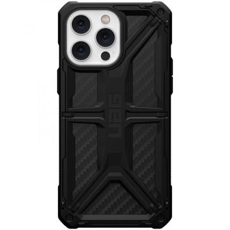 Чохол UAG для Apple iPhone 14 Pro Max Monarch, Carbon Fiber (114035114242) - фото 1