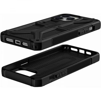 Чохол UAG для Apple iPhone 14 Pro Max Monarch, Carbon Fiber (114035114242) - фото 2