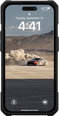 Чохол UAG для Apple iPhone 14 Pro Monarch, Kevlar Black (114034113940) - фото 1