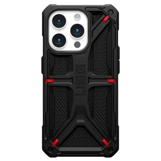 Чохол UAG для iPhone 15 Pro Max, Monarch, Kevlar Black (114298113940) - фото 1