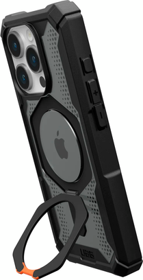 Чохол UAG для iPhone 15 Pro, Plasma XTE Magsafe, Black/Orange (114442114097) - фото 3