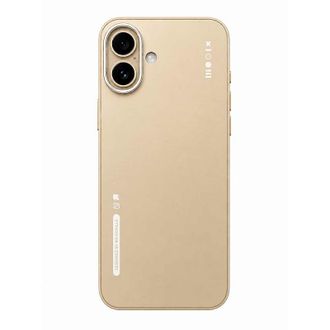 Чехол Blueo для iPhone 16 BL045 Dual-Color Liquid Silicone Magnetic Series (Gold) - фото 1