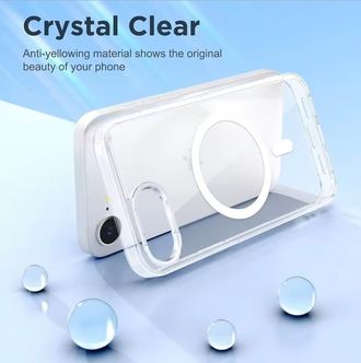 Чехол Apple Clear case magsafe iphone 17e/16e copi (A) - фото 2 Чехол Apple Clear case magsafe iphone 17e/16e copi (A) - фото 2