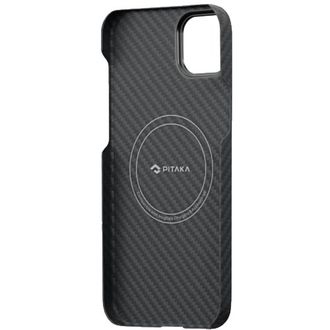 Чохол Pitaka MagEZ Case 3 Twill 1500D Black/Grey for iPhone 14 (KI1401) Уцінка - фото 3 Чохол Pitaka MagEZ Case 3 Twill 1500D Black/Grey for iPhone 14 (KI1401) Уцінка - фото 3