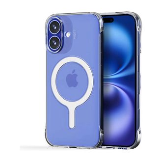 Чехол Moft Snap Case for IPhone 16 Magsafe Прозрачный (MD021-1-i16-CR-1) - фото 1 Чехол Moft Snap Case for IPhone 16 Magsafe Прозрачный (MD021-1-i16-CR-1) - фото 1