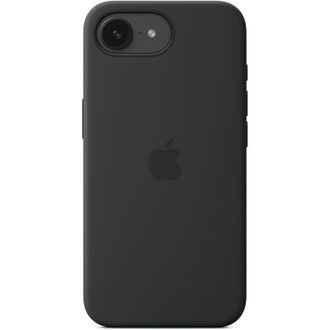 Чехол Silicone Case with MagSafe iPhone 16e Black - фото 2