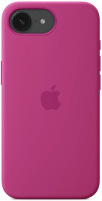 Чехол Silicone Case with MagSafe iPhone 16e Fuchsia - фото 2