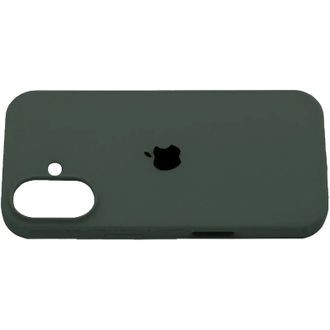Чохол Silicone Case Full Protective (AA) для Apple iPhone 16 (6.1") (Зелений / Cyprus Green) - фото 2