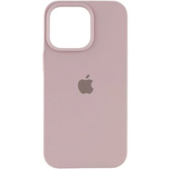 Чехол Silicone Case Full Protective (AA) для Apple iPhone 16 Plus (6.7") (Серый/Lavender) - фото 1