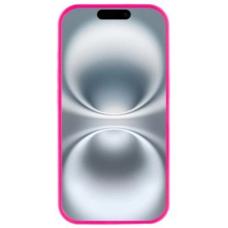 Чехол Silicone Case Full Protective (AA) для Apple iPhone 16e (6.1") (Розовый / Barbie pink) - фото 2