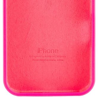 Чехол Silicone Case Full Protective (AA) для Apple iPhone 16e (6.1") (Розовый / Barbie pink) - фото 3