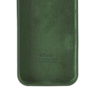 Чехол Silicone Case Full Protective (AA) для Apple iPhone 16e (6.1") (Зеленый/Cyprus Green) - фото 3