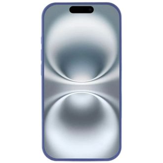 Чехол Silicone Case Full Protective (AA) для Apple iPhone 16e (6.1") (Синий/Deep navy) - фото 2