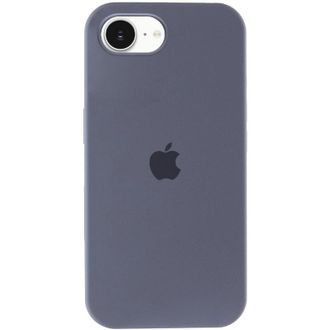 Чохол Silicone Case Full Protective (AA) для Apple iPhone 16e (6.1") (Сірий / Lavender Gray) - фото 1