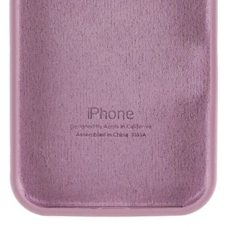 Чехол Silicone Case Full Protective (AA) для Apple iPhone 16e (6.1") (Лиловый/Lilac Pride) - фото 3