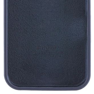 Чохол Silicone Case Full Protective (AA) для Apple iPhone 16e (6.1") (Темно-синій / Midnight blue) - фото 3