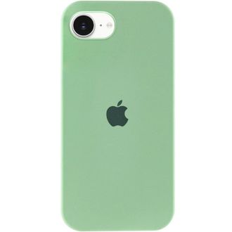 Чохол Silicone Case Full Protective (AA) для Apple iPhone 16e (6.1") (Зелений / Pistachio) - фото 1