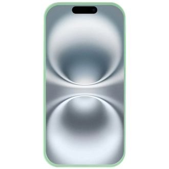 Чохол Silicone Case Full Protective (AA) для Apple iPhone 16e (6.1") (Зелений / Pistachio) - фото 2