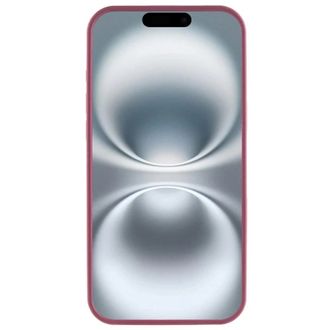 Чехол Silicone Case Full Protective (AA) для Apple iPhone 16e (6.1") (Бордовый/Plum) - фото 2