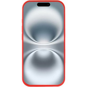 Чехол Silicone Case Full Protective (AA) для Apple iPhone 16e (6.1") (Красный/Red) - фото 2