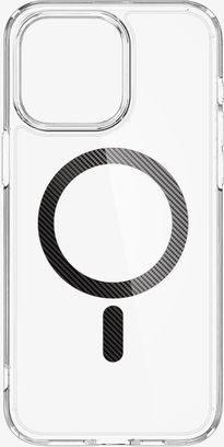 Чехол Spigen для iPhone 15 Pro, Ultra Hybrid MagFit, Carbon Fiber (ACS06717) - фото 3