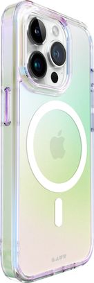 Чохол LAUT Holo Case with MagSafe for iPhone 15 Pro Max - Pearl (L_IP23D_HO_W) - фото 2 Чохол LAUT Holo Case with MagSafe for iPhone 15 Pro Max - Pearl (L_IP23D_HO_W) - фото 2