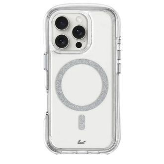 Чохол LAUT AERO SPARKLE case with MagSafe for iPhone 16 Pro Max - Crystal-silver (L_IP24D_AS_SL) - фото 1