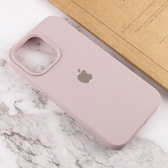 Чохол Silicone Case Full Protective (AA) для Apple iPhone 16 Pro (6.3") (Сірий / Lavender) - фото 2