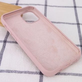 Чохол Silicone Case Full Protective (AA) для Apple iPhone 16 Pro (6.3") (Рожевий / Pink Sand) - фото 3