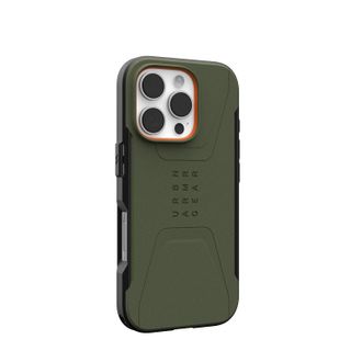 Чохол UAG для iPhone 16 Pro, Civilian Magsafe, Olive Drab (114444117272) - фото 2