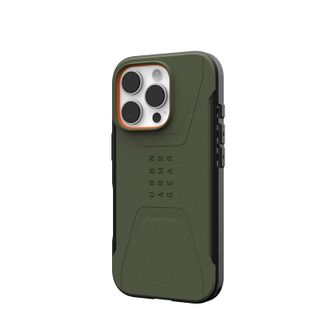 Чохол UAG для iPhone 16 Pro, Civilian Magsafe, Olive Drab (114444117272) - фото 3