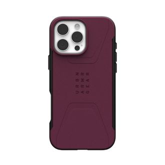 Чохол UAG для iPhone 16 Pro Max, Civilian Magsafe, Bordeaux (114445119049) - фото 1